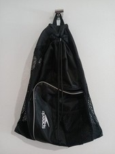 Speedo Deluxe Ventilator Mesh Swim Bag Black