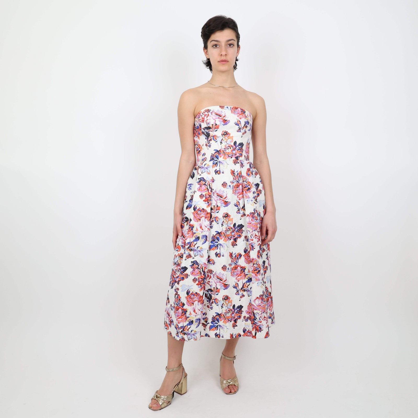 Mary Katrantzou White Dress, UK Size 8 image 3