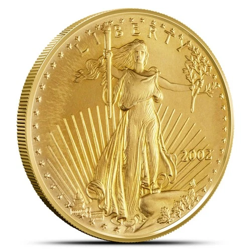 2002 American Gold Eagle 1/10 oz — photo from the most recent tracked eBay sale