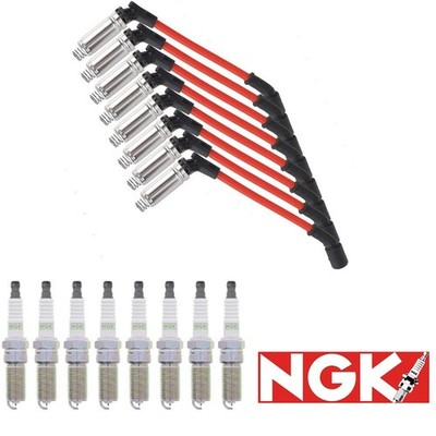 Performance Wires & NGK Spark Plugs for 2003-2008 CHEVY GMC V8 LS1 5.3L 6.0L