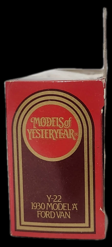 1986 Matchbox Models of Yesteryear Y-22 1930 Model A Ford Van 1:40 NIB - Image 3 of 4