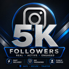 5000 fallowers instagram