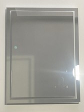 HiB Globe 80 Illuminated Bathroom Mirror [CDPJ33-01] Ex Display 800mm x 600mm