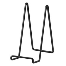 Chevalet Support Presentoir Porte Assiette - Noir Metal Support Assiette Deco...