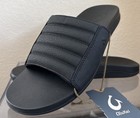 Olukai Maha 'Olu Men's Recovery Slide Black Sandals - SZ 10 - NWT — photo 1