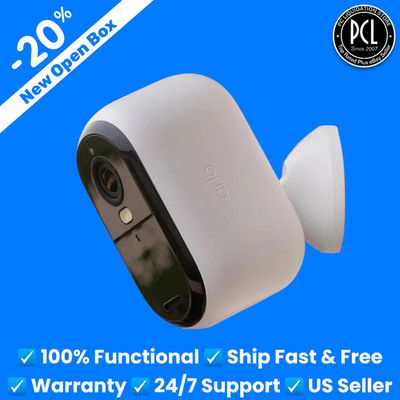   Arlo VMC3050-100NAR Essential 2nd Gen 2K Single Camera White NEW  