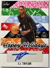 2025 Leaf Happy Holidays J.J. Taylor Autograph #BA-JJT UCF Northern ILL Memphis