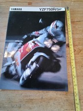 Yamaha YZF  750r/Sp Sales Brochure Sales Litriture Catalogue