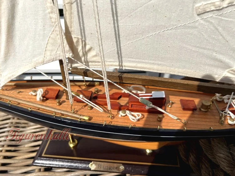 Segelboot Segelyacht Segelschiff Modell Standmodell Ranger Maritime Dekoration - Bild 4 von 4