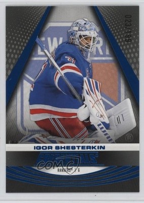 2025-26 Upper Deck Credentials Blue /199 Igor Shesterkin #33 1mk2