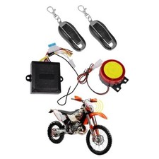 Motorcycle Anti-Theft Alarm System Dual Remote Control Kill Start Alarm