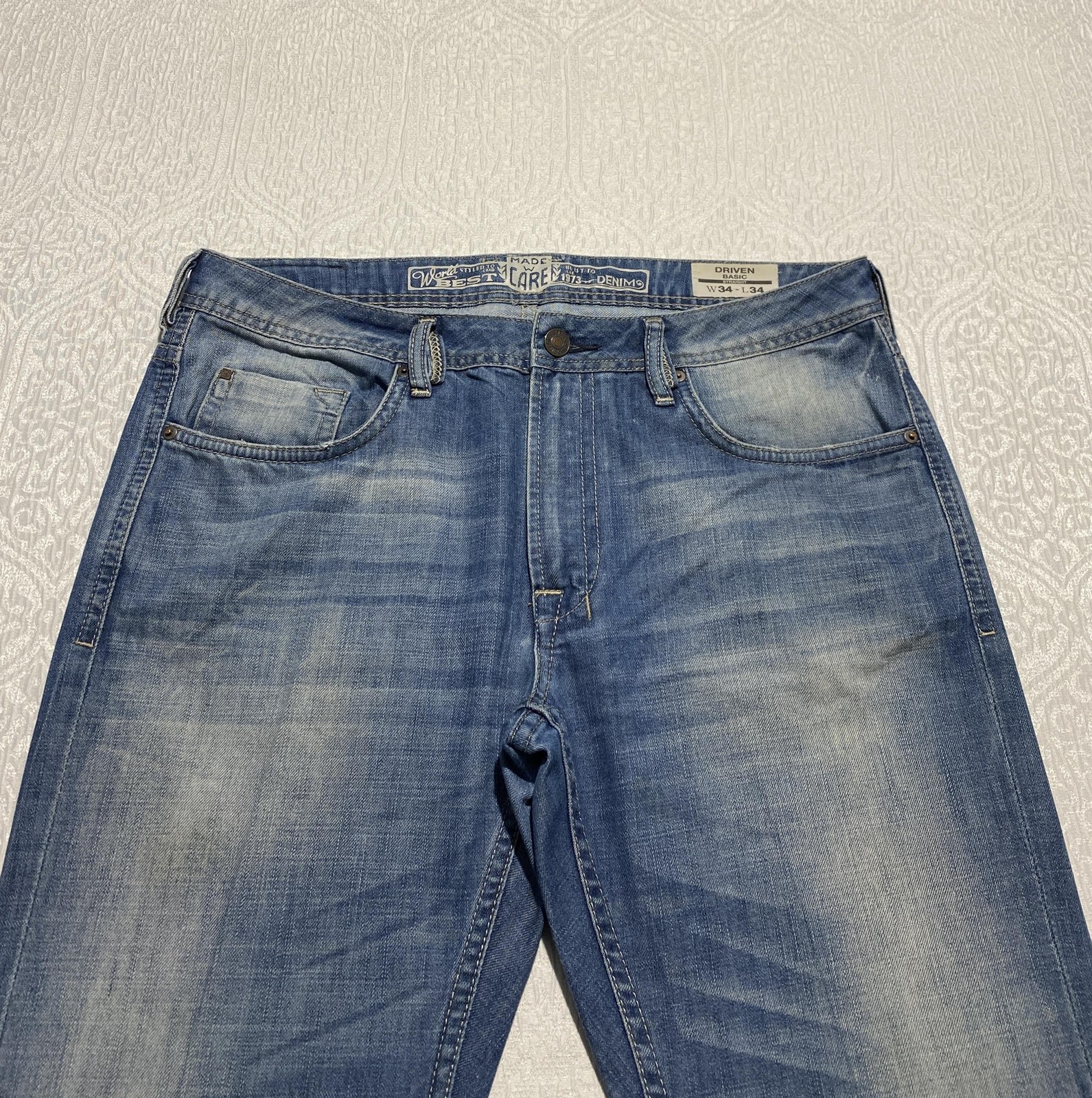 Buffalo David Bitton Driven Basic Jeans Mens 34x3… - image 6