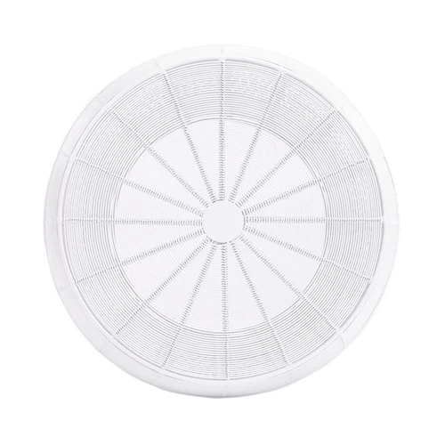 Butler Bellarose White Metal End Table - Picture 3 of 9