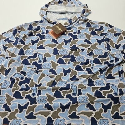 Amigo Provisions Co. Men's SOL SERIES, Large Longsleeve & Hood,NWT NC Tar Heels