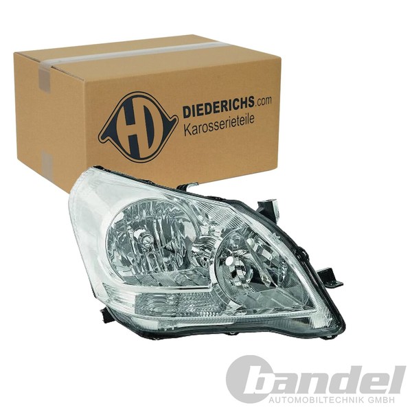 Diederichs Halogen Scheinwerfer Mit Lwr-Motor Links FüR Toyota Verso | 6619481-image