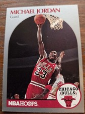 1990-91 NBA Hoops Michael Jordan Chicago Bulls #65 Base Set Basketball Card