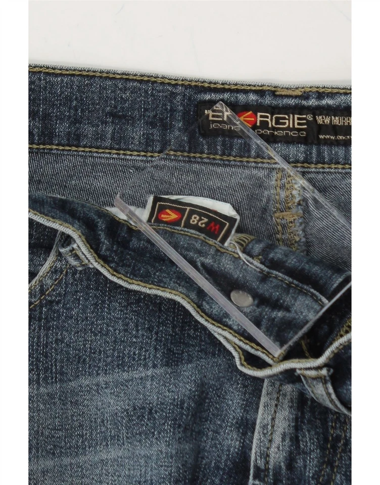 Pantalones de mezclilla ENERGIE Bootcut para mujer W28 L33 azul algodón DD08 Foto 3 de 3