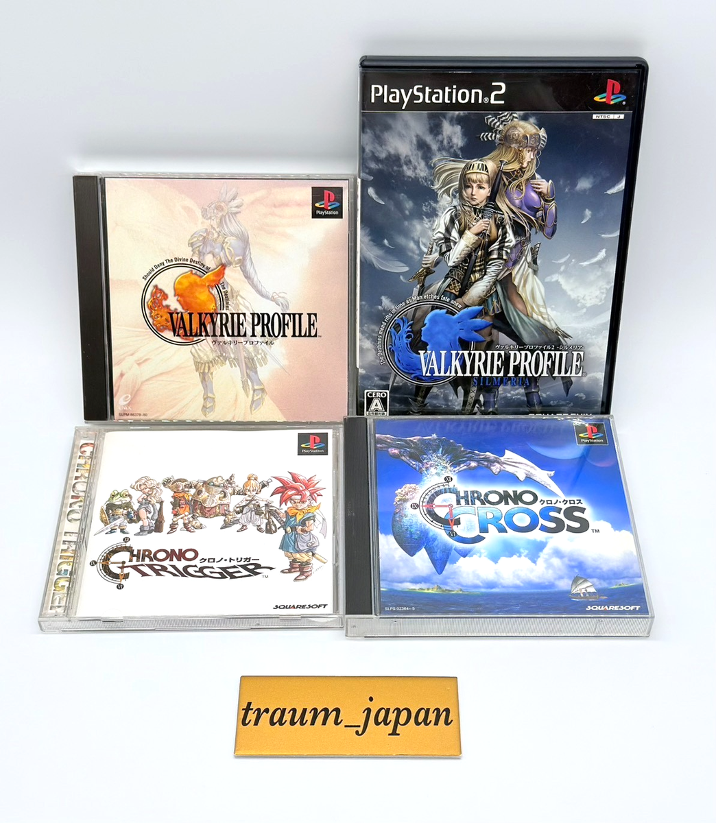 Chrono Trigger Cross Valkyrie Profile Set PlayStation PS1 PS2
