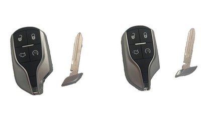 2x Remote Start Key Maserati Replacement