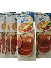Glade Car Air Freshener 10 pack Candle Design ,  Hawaiian Breeze Brise  NEW