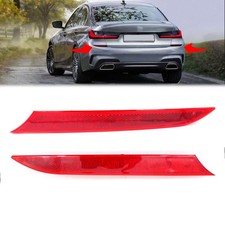 Rear Bumper Reflector Light Pair Left & Right Set For BMW 3 Series G20 M-Sport