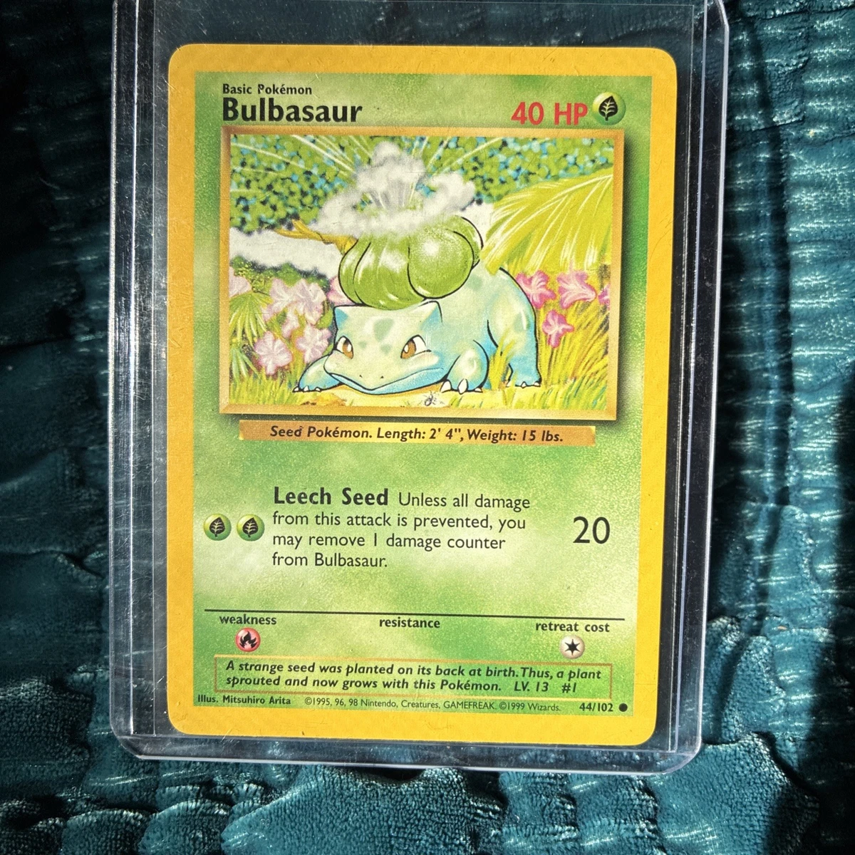 Bulbasaur 044/102 Base Set (Shadowless) for sale | eBay