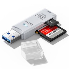 USB 3.0 SD Card Reader 5Gbps Micro SD Adapter for SDXC SDHC MMC RS-MMCMemoryCard