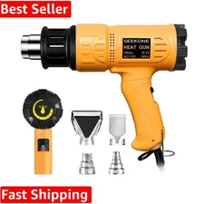 Professional 1800W Variable Temperature Heat Gun Kit