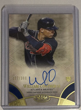 2021 Topps Tier One - Breakout Autographs William Contreras #BOA-WC /300 (AU,...