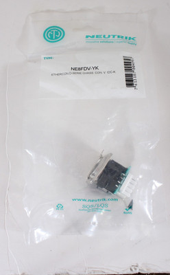 Neutrik NE8FDV-YK etherCON Series Panel Mount Receptacle