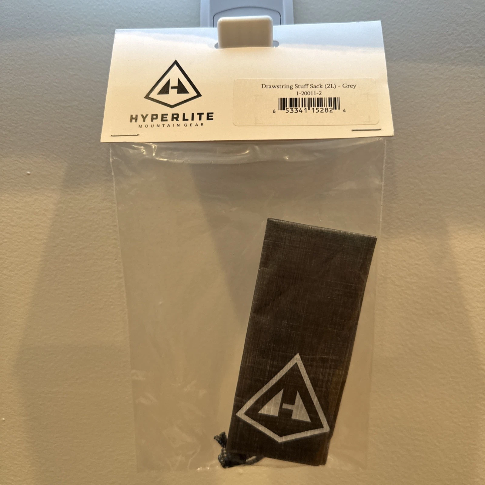 Hyperlite Mountain Gear Drawstring Stuff Sacks - 2L - Grey - NEW!