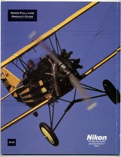 Nikon Full Line Product Guide 1995 Catalog - Magazine Size - FAIR