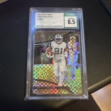 Panini 2017 Select Ezekiel Elliott #288 Copper CSG 8.5 Dallas Cowboys /75