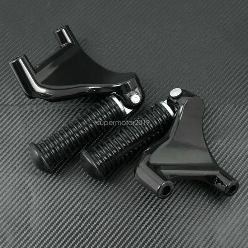 Rear Passenger Foot Pegs Pedal Mount Fit For Harley Sportster XL883 1200 04-13 - Picture 12 of 13
