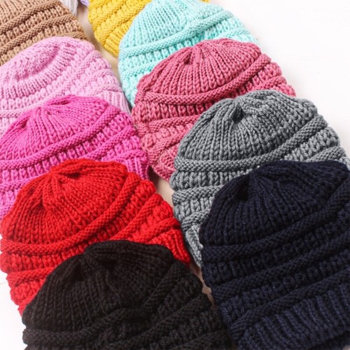 Newborn Soft Baby Hat Knitted Hats Photography Props for Girls Boy Toddler - Picture 3 of 19