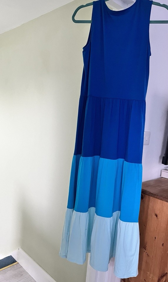 Lands End Petite Size 12 Maxi Dress eBay