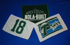 BRAND NEW COOL SENSATIONAL TULANE UNIVERSITY GREEN WAVE TOWEL COLLECTOR'S ITEM