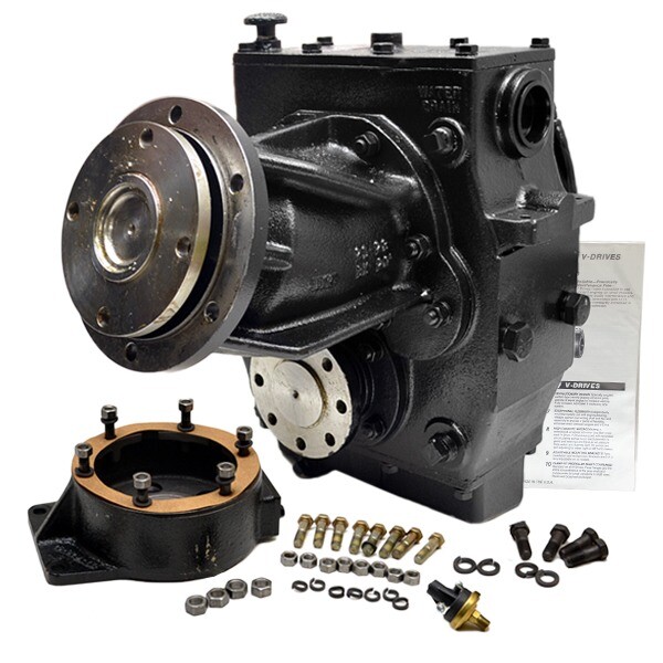 Walter Boat V Drive Transmission RV36D72 Ratio 1.521 RH Propeller