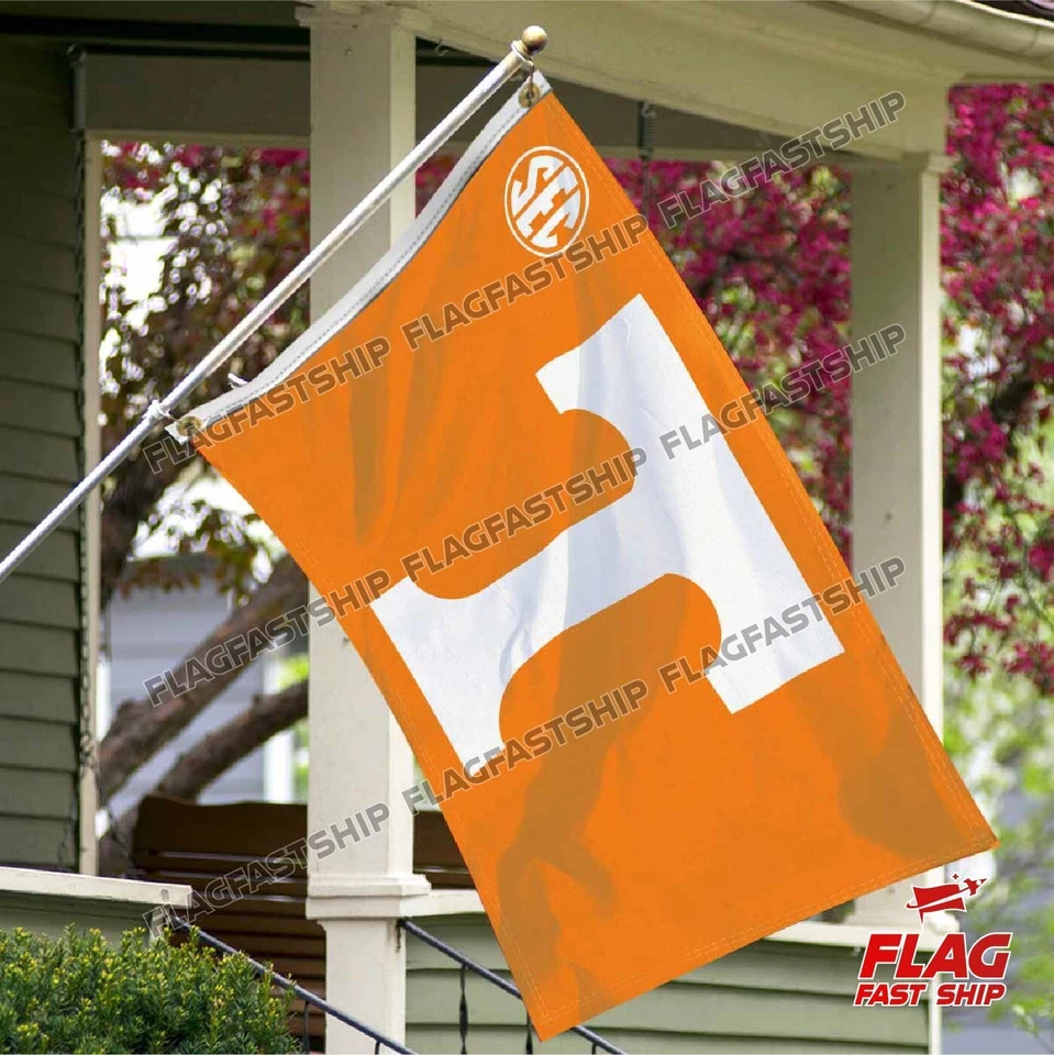 Voluntarios de la Universidad de Tennessee 3x5 pies bandera NCAA Vols bandera hombre cueva Foto 3 de 4