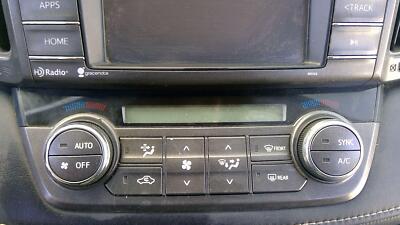 13 14 15 TOYOTA RAV-4 Heater A/c Control Front Automatic
