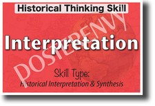 Historical Interpretation - NEW Social Studies POSTER