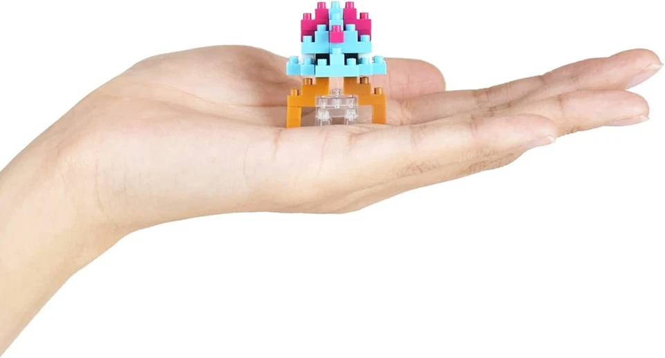 Nanoblock NBMC_43 Mini Nano Pokemon Poison Type 6 Pcs Complete In Box japan NEW - Image 4 of 4