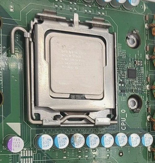 DELL PRECISION T5400 MOTHERBOARD 0RW203 + 2.5 GHz INTEL XEON L5420 SLARP CPU - Image 3 of 4