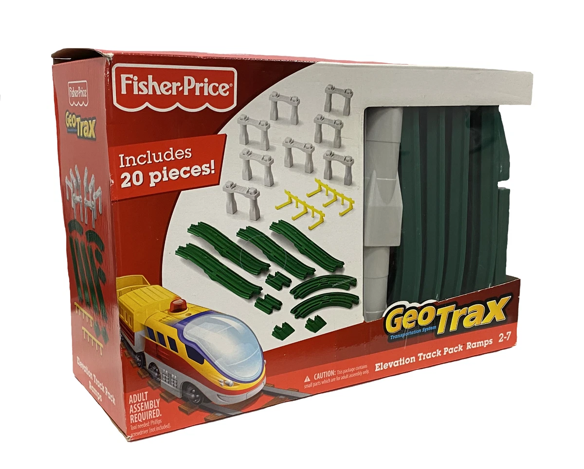Fisher price geotrax rail and best sale road system