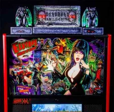 Elvira Official Topper   Pinball Machine