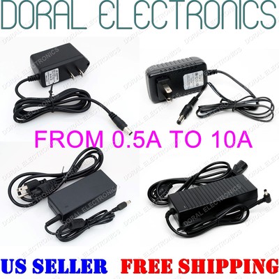 Power Supply Adapter 12V DC 0.5/1/2/3/4/5 6/8/10A 5050 3528 LED Strip Light AC