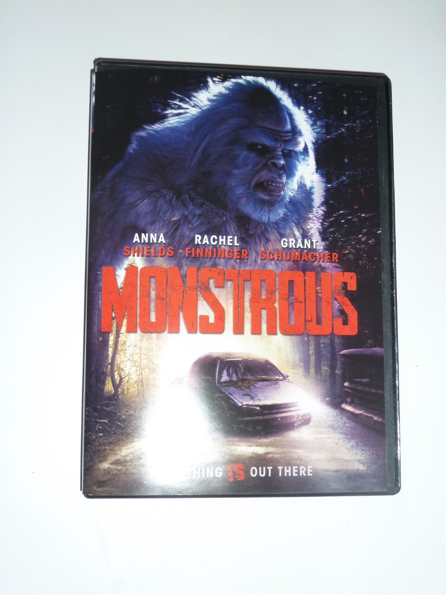 Monstrous DVD 2020 monster horror movie Bigfoot sasquatch cryptid