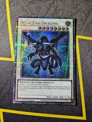 Dark End Dragon - RA03-EN216 - Quarter Century Secret Rare - 1st - Yugioh