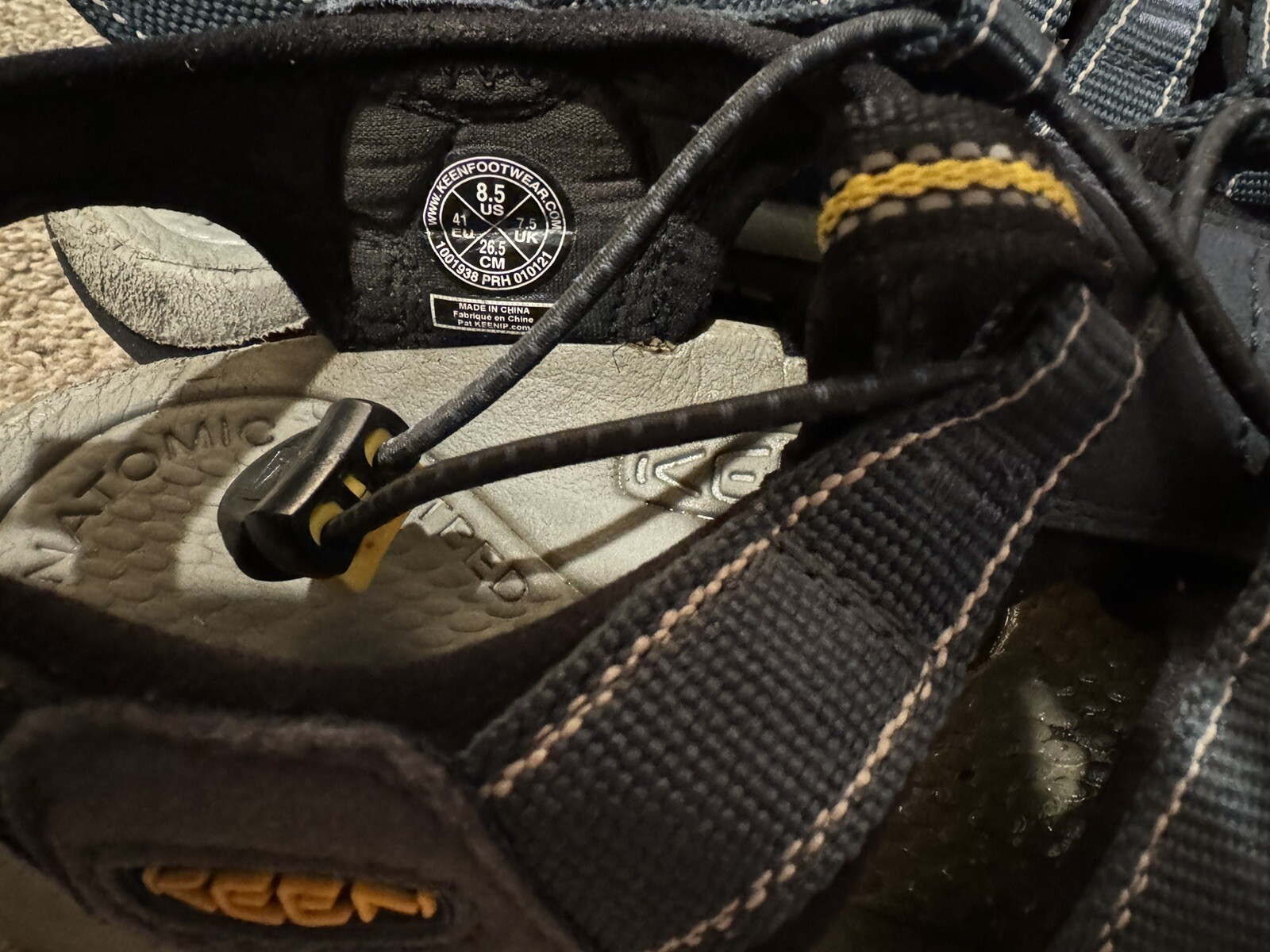 KEEN Newport sandali blu impermeabili scarpe da trekking 1001938 uomo 8 5 eu 41