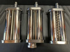 For KitchenAid Pasta Roller Cutter Maker 3-piece Stand Mixer Attachment NO/BOX